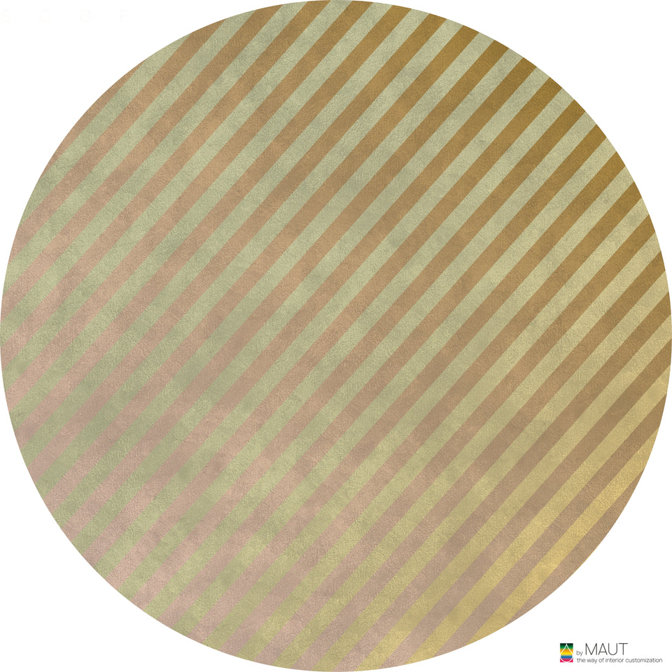 Met diagonale lijnen en frisse kleuren is MIKE een modern en stijlvol carpet