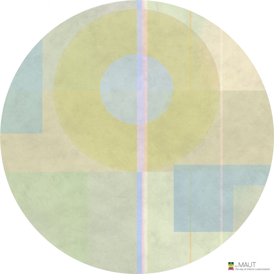 TED straalt speelsheid uit met neon pastel kleuren en abstracte vormen