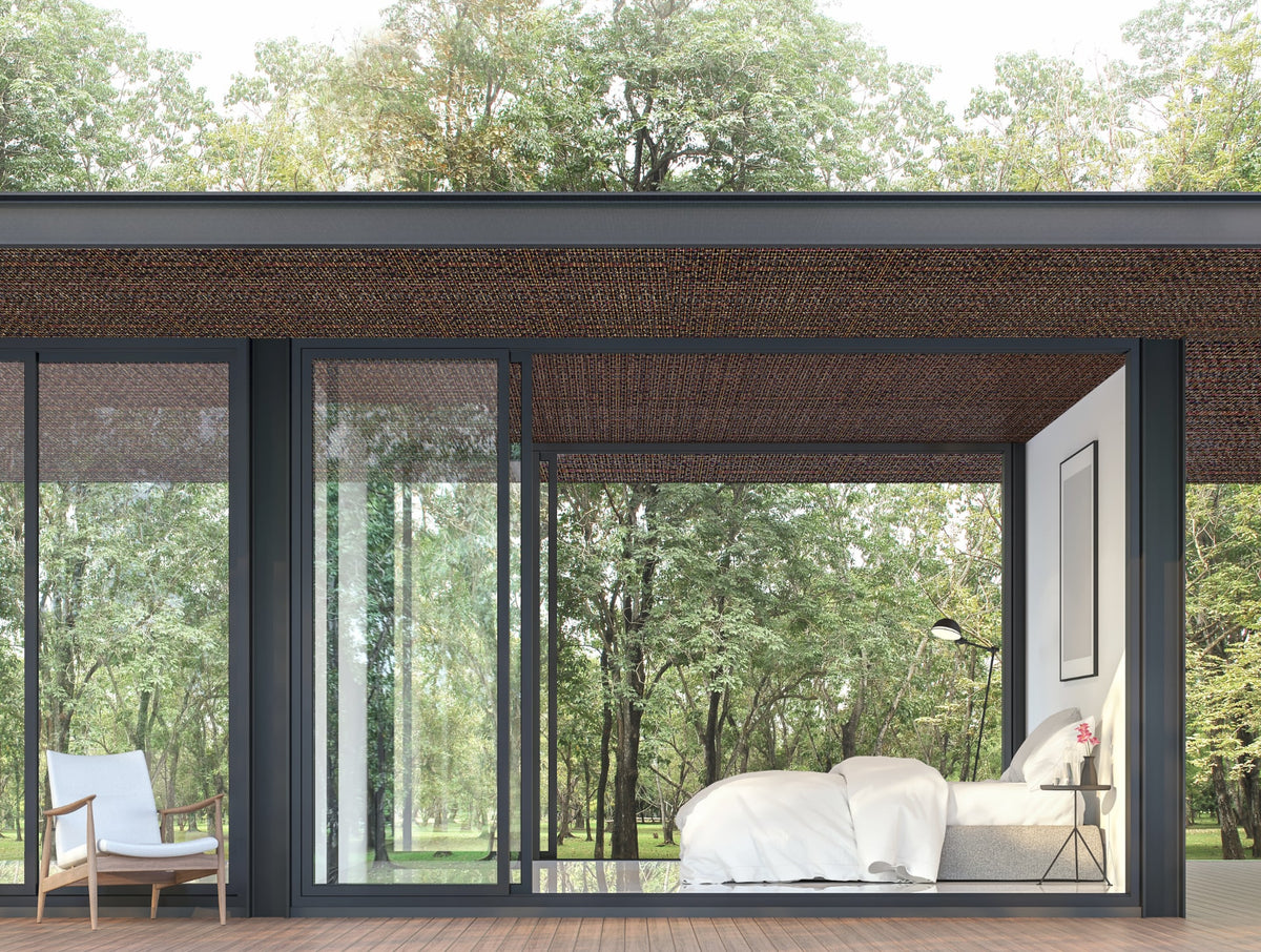 Wallpaper DYNASTIE RATTAN met gevlochten riet en elegante luxe uitstraling