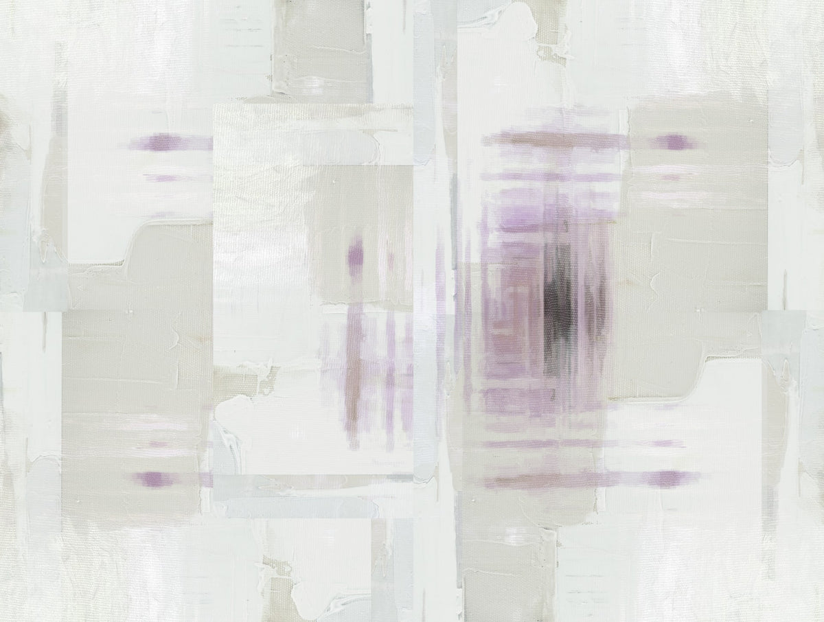 Artistieke wandbekleding EXPRESSION OF THE PAINTER met olieverf textuur en creatief karakter