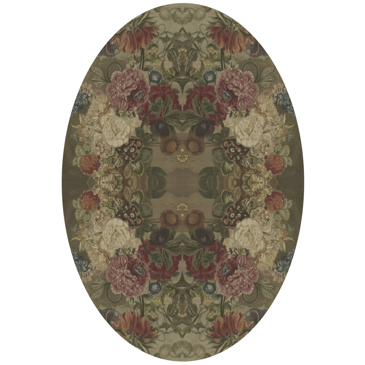 Een gevoel van grandeur geeft THE OLD GARDEN carpet aan interieurs